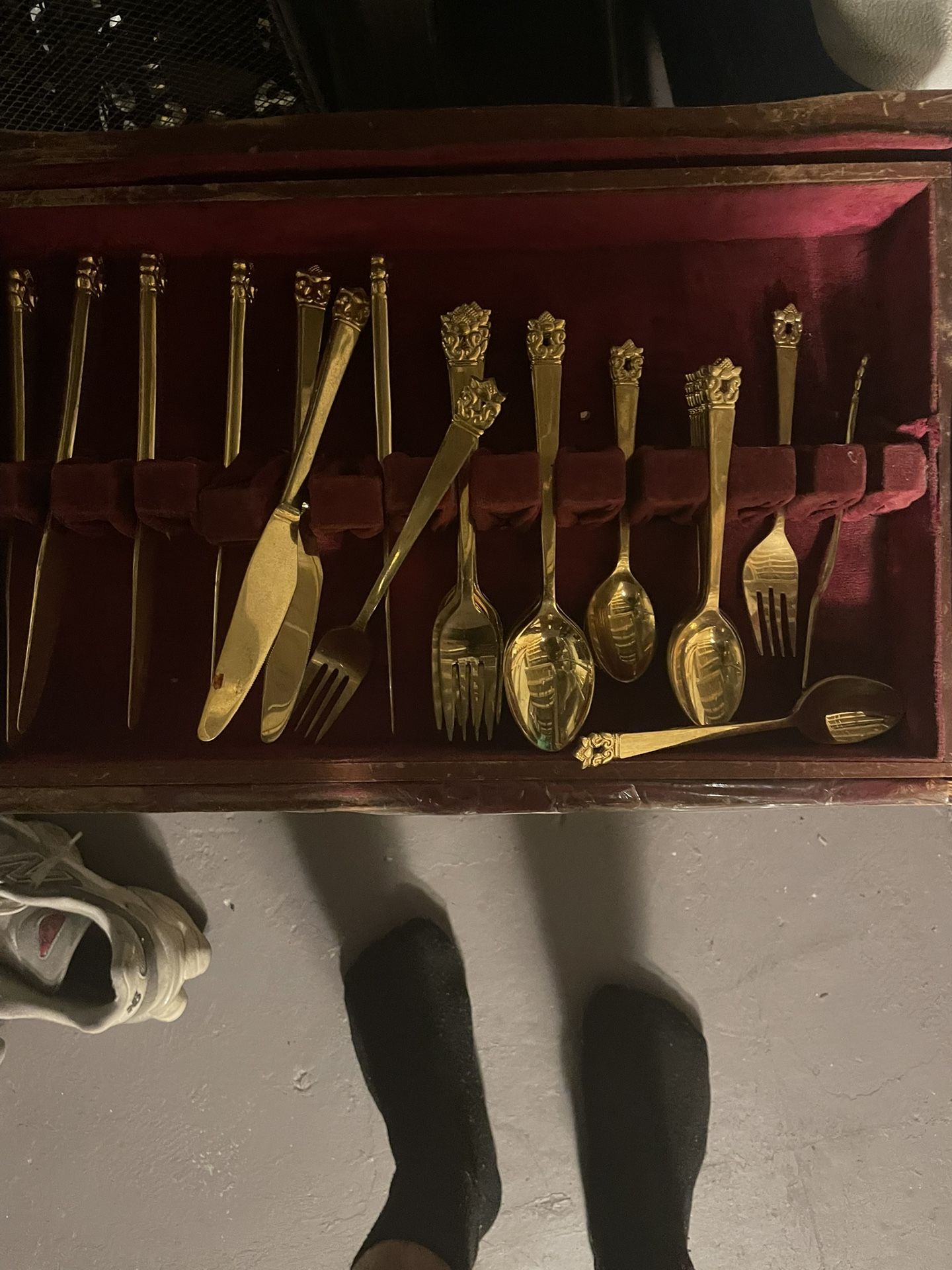 Vintage 18k Gold Utensils 
