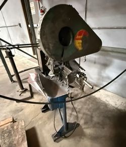 Benchmaster OBI Punch Press with Alfred Mfg Twister Model AMC1 Attachment
