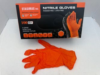 Nitrile Gloves 100-Count Box 8 MIL