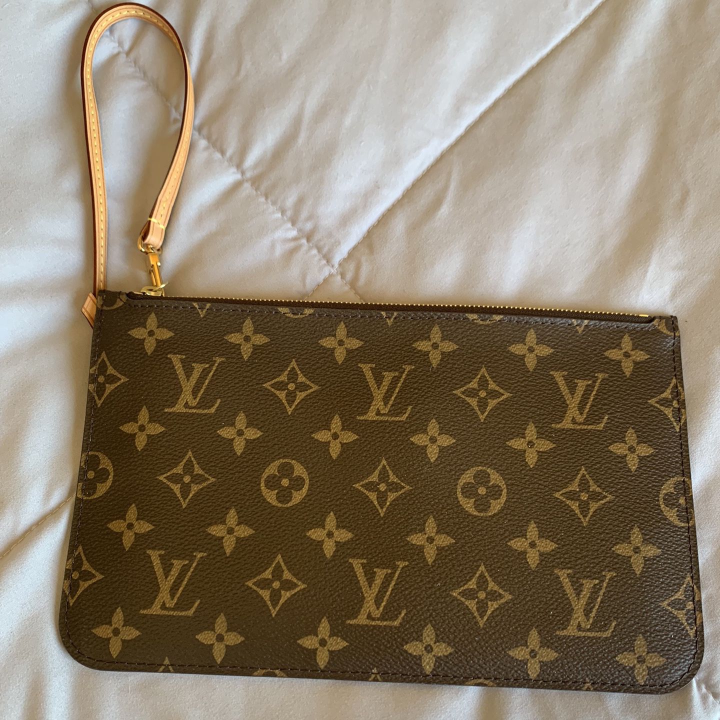 Louis Vuitton Large Wristlet.. Bought With My Neverfull Bag