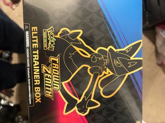 Pokémon cards crown zenith