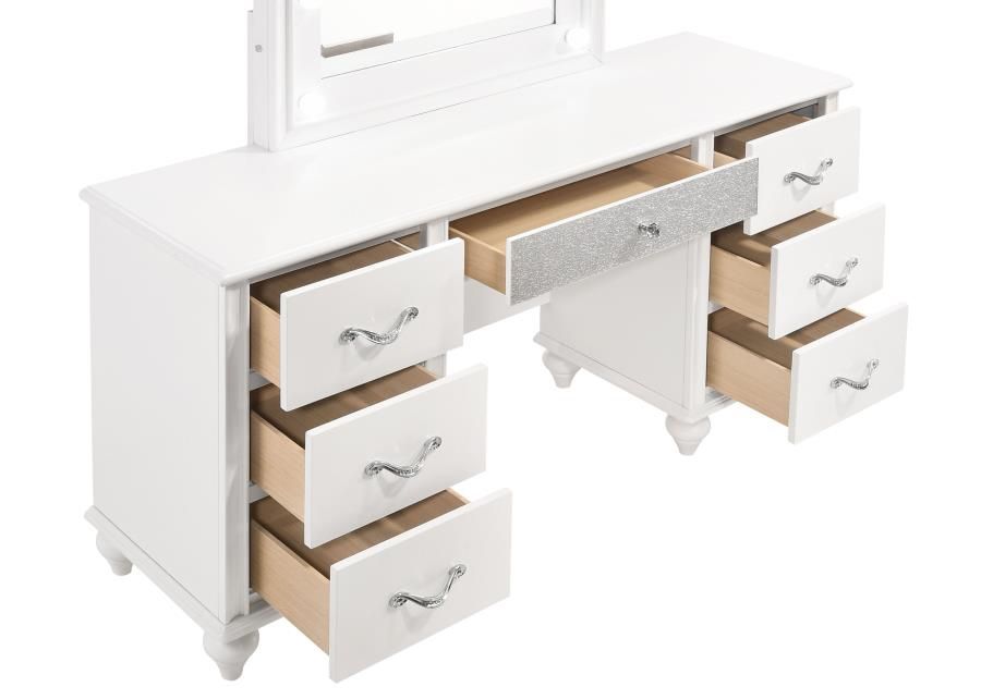 White Vanity Desk