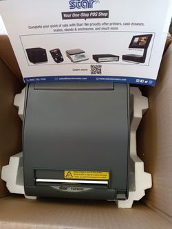 Star Micronics TSP847IIE3-24 GRY RX/label Printer - New in Box