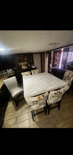 Marble table