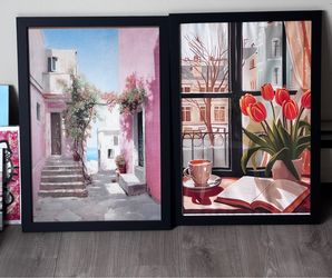 Prints + frames (set of 4 artwork)