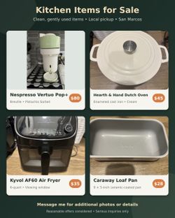 Kitchen appliances