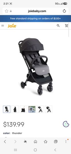 NEW!!! Joie Orzo Mini Compact Travel Lightweight Stroller.