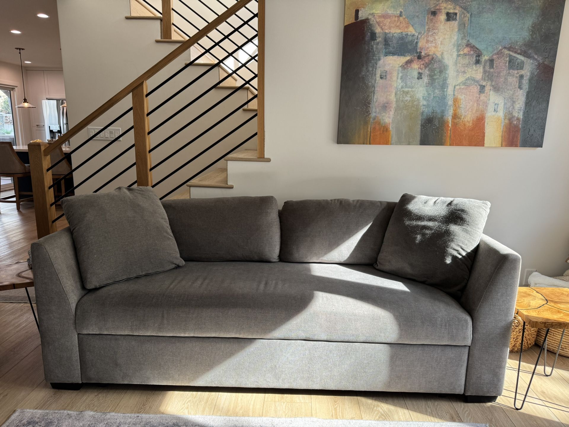 Grey Sofa 