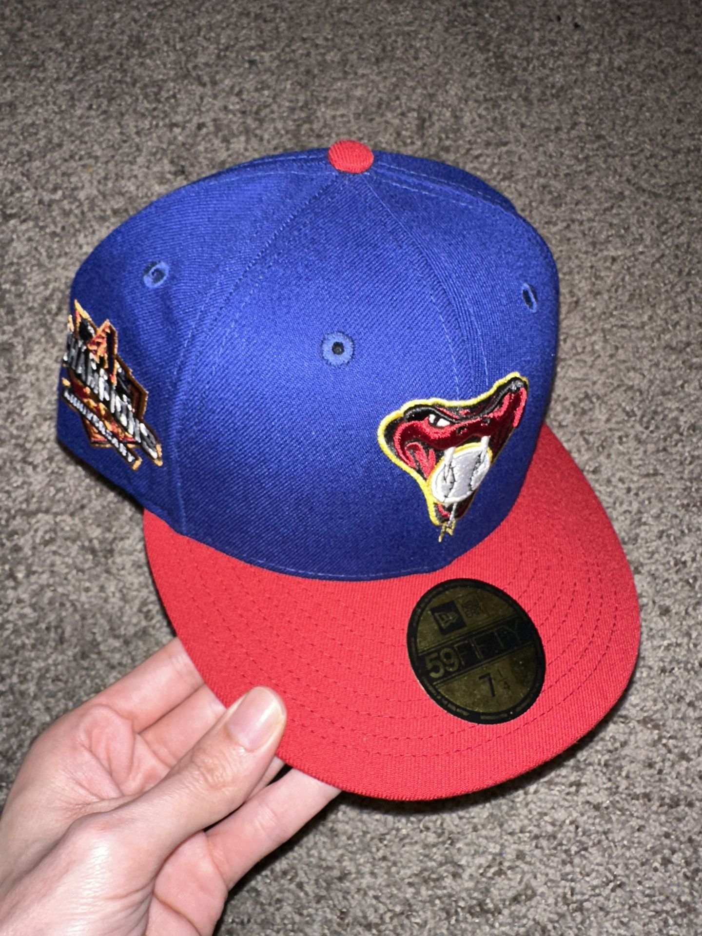 Hat Club Diamondbacks Cardinals Crossover Size 7 1/4