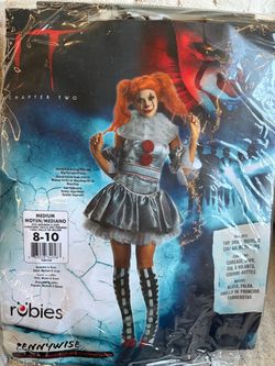Women's IT Movie Pennywise Deluxe Costume