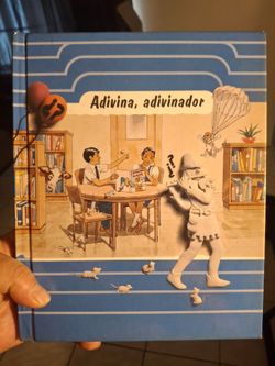 Adivina Adivinador vintage school book