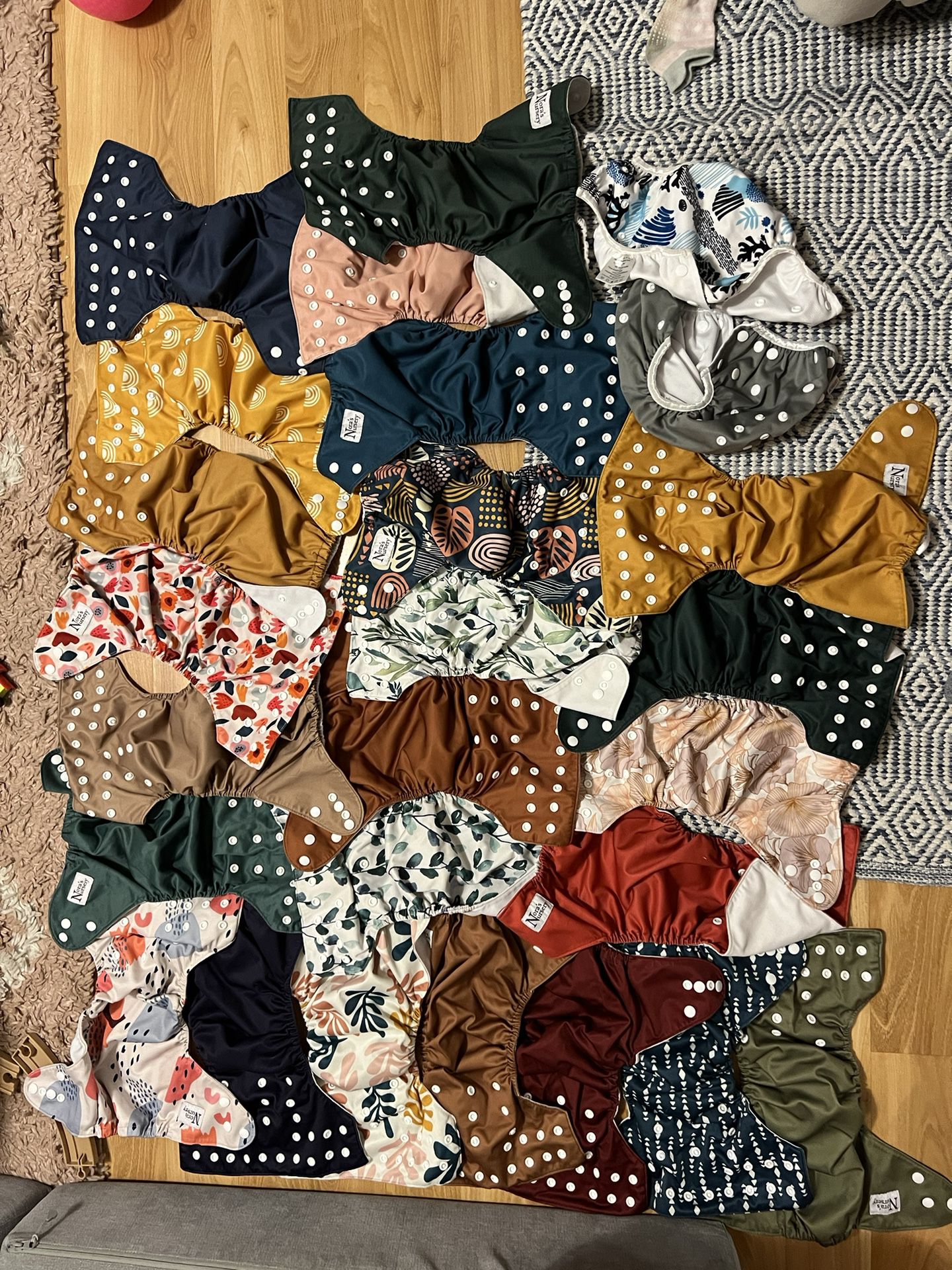 Cloth diapers bundle - Nora’s nursery 