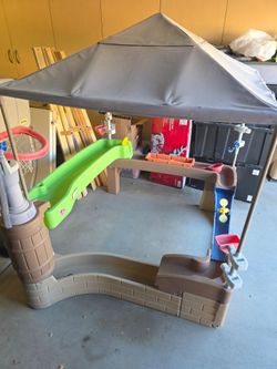 Kids outdoor water playset