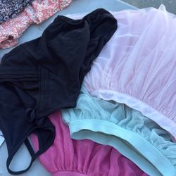 Girls Leotard, And Skirts 