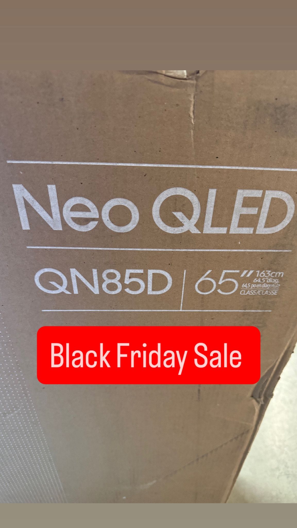SAMSUNG 65-Inch Class Neo QLED 4K QN85D Series Neo Quantum HDR, Dolby Atmos, Object Tracking Sound, Motion Xcelerator Turbo+, Gaming Hub, Smart TV wit