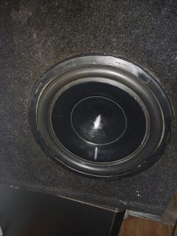 10 Inch Hertz Sub With Box 