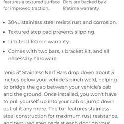 3” Iconic Nerf Bars