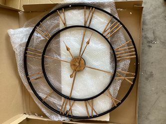 Pytha Sight 24-Inch Metal Wall Clock