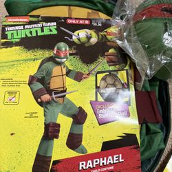 Ninja Turtle (Raphael) Size medium (8-10)