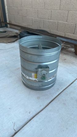 HVAC round motorized damper 18”