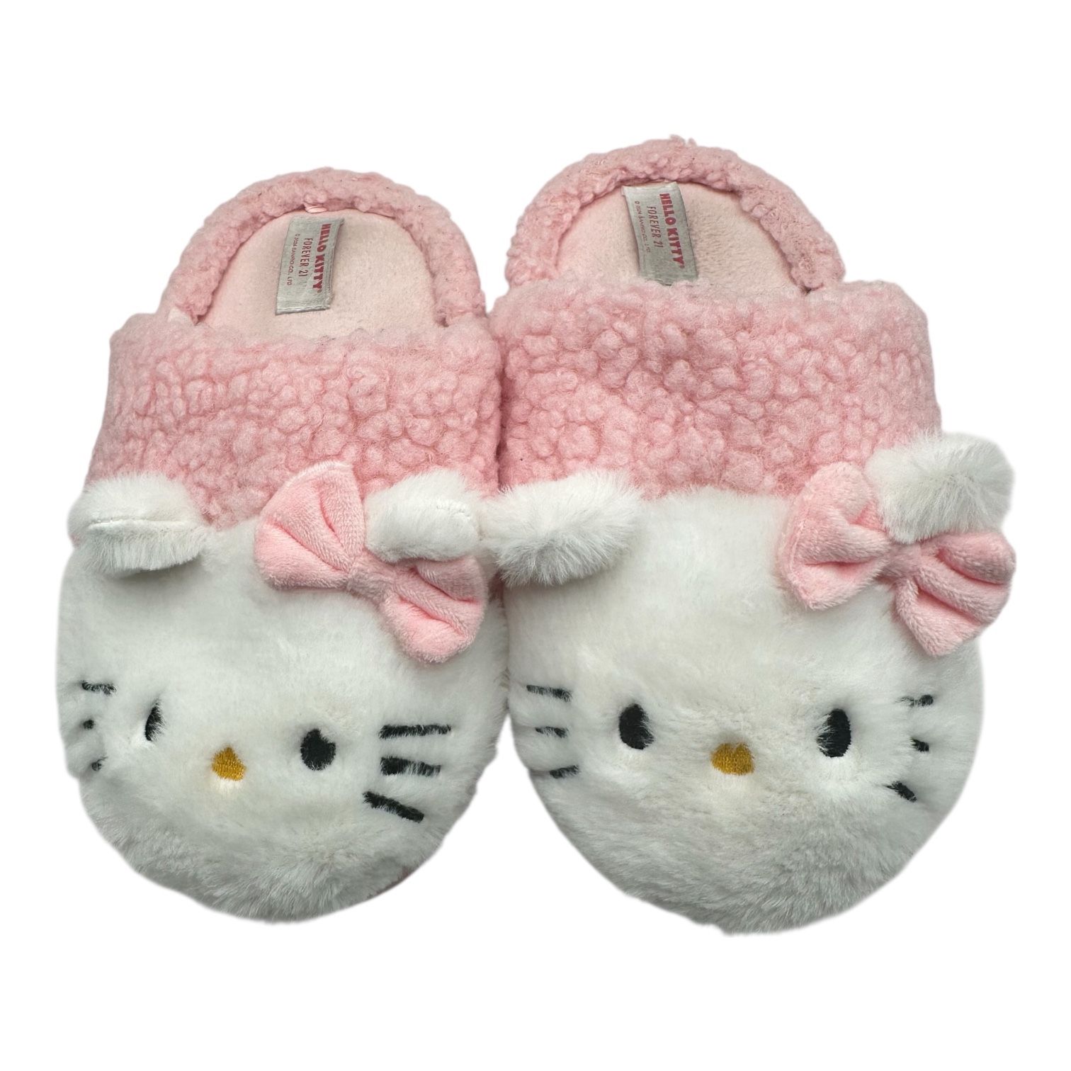 Hello Kitty Forever 21 Pink Platform Slippers, Size L (8-8.5)