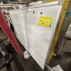 Lined White Board 