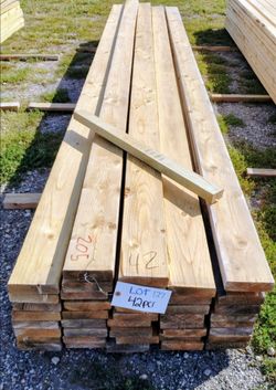 Wood 2×6×16 feet