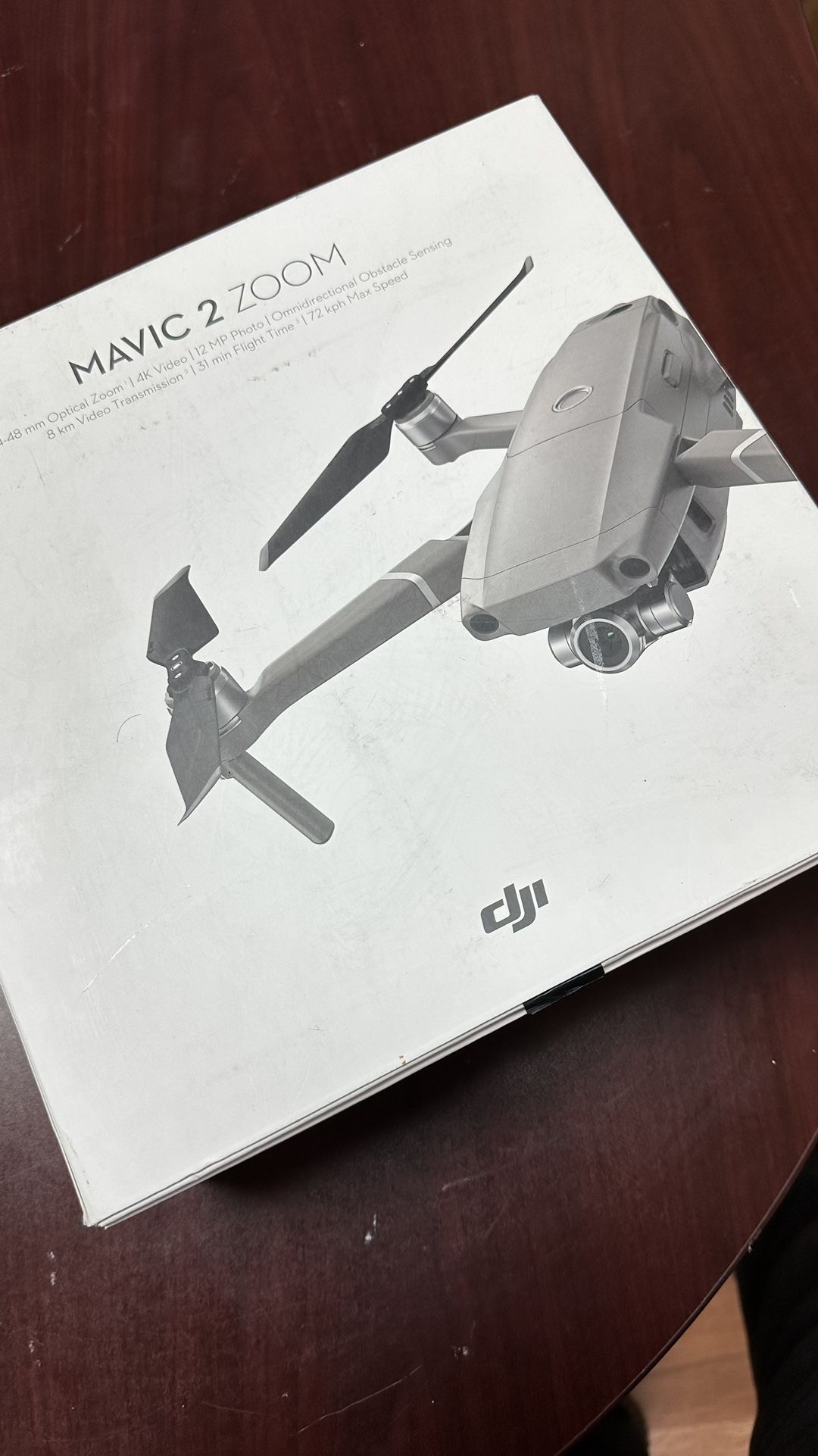 Mavic 2 Zoom with real optical zoom.