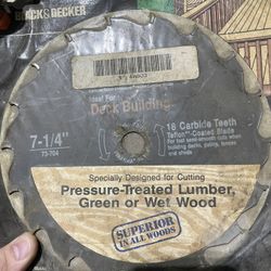 Black And Decker Saw Blade