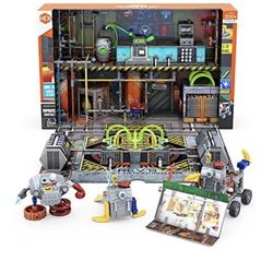 HEXBUG JUNKBOTS Small Factory Habitat Rev’s Secret Headquarters