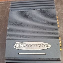 AMPLIFICADOR AMPLIFIER US ACOUSTIK 2 CHANELS GOOD CONDICIÓN ABLO ESPAÑOL
