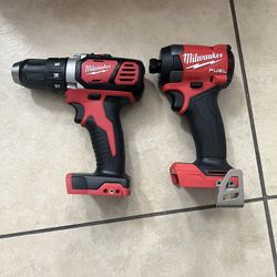 Milwaukee M18 Fuel Impact And Drill Combo