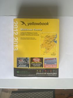 Middlesex County New Jersey Yellow Pages Phone Book 2012 2013 Franklin Somerset