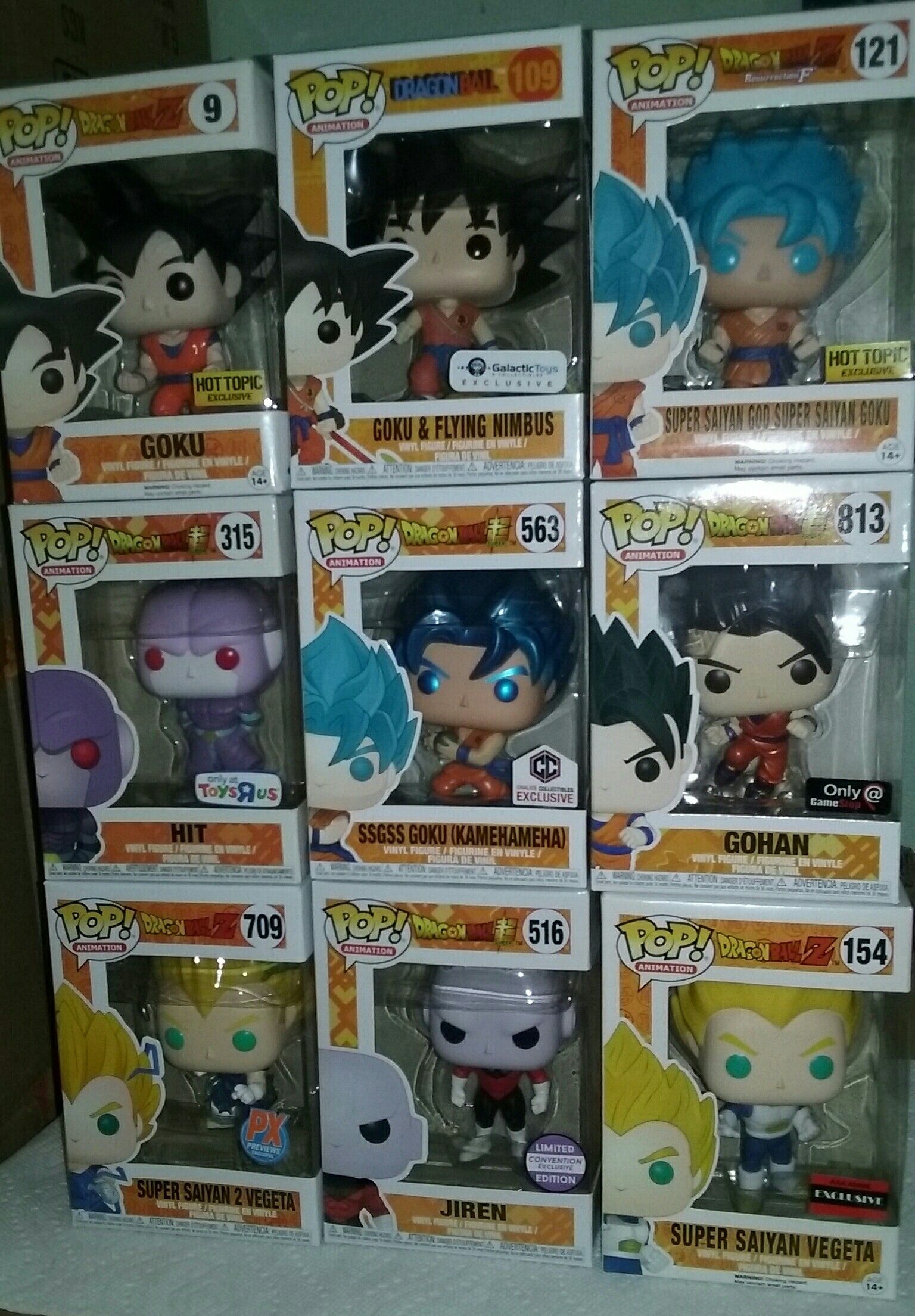 dragonball z exclusives