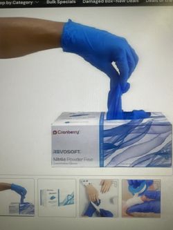 nitirle gloves 100 pcs per pack