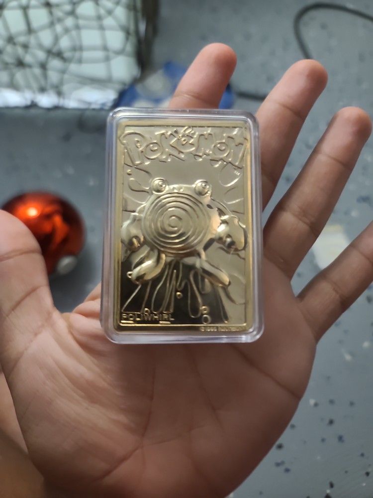 1999 Golden Poliwhirl Limited Edition