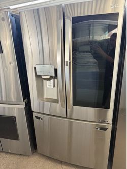 LG French door stainless steel refrigerator