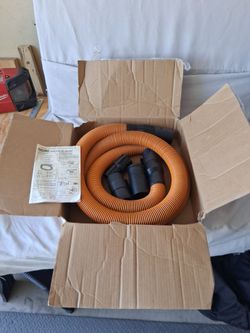 RIGID 1-7/8 in. x 10 ft. Pro Grade Locking Vacuum Hose : NEW : Moving