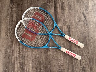 Two Wilson Tennis Rackets