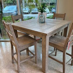 New 5pc Dining Set In Box 📦 Buy Now Pay Later $39 Down No Credit Needed