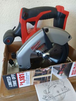18v Milwaukee Circular Saw Only Tool