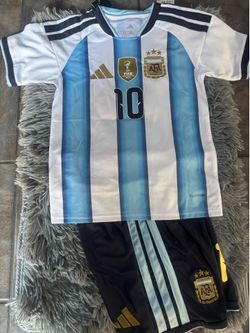 Argentina Messi kids soccer Jersey