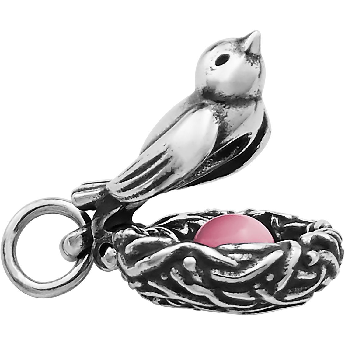 James Avery Bird in A Nest Baby Girl Pink Egg Charm Retired for Sale in Houston TX OfferUp
