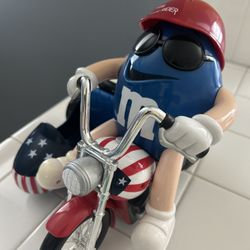 M&M Blue Easy Rider candy dispenser