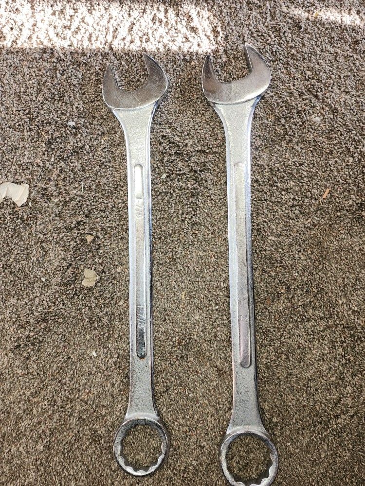 1" 7/8" & 2" Wrench 