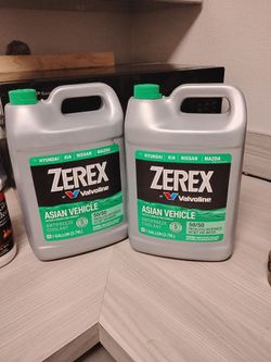 ZEREX VALVOLINE ASIAN VEHICLE 50/50 PREDILUTED ANTIFREEZE ~ 1GAL.