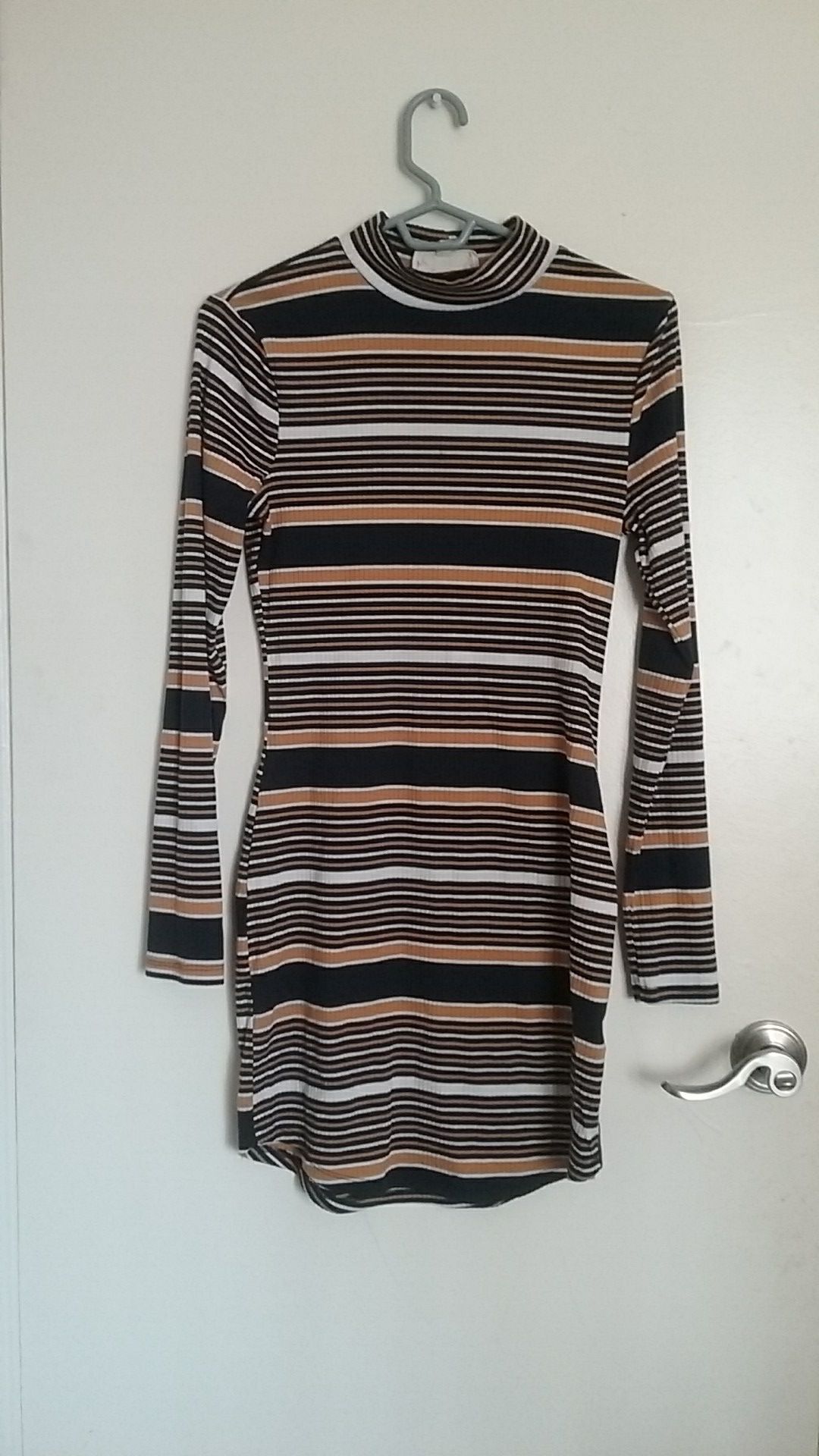 Longsleve striped body dress 💫 Size L