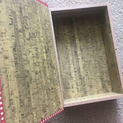 Cute Storage Box - Magnetic Button Closure