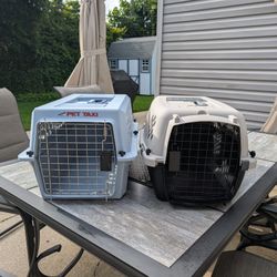 2 Pet Taxi Carriers 23"x13"