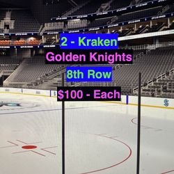 Kraken Golden Knights Tickets